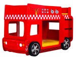 B137S Speedy Fire Engine Bunk Bed Collection